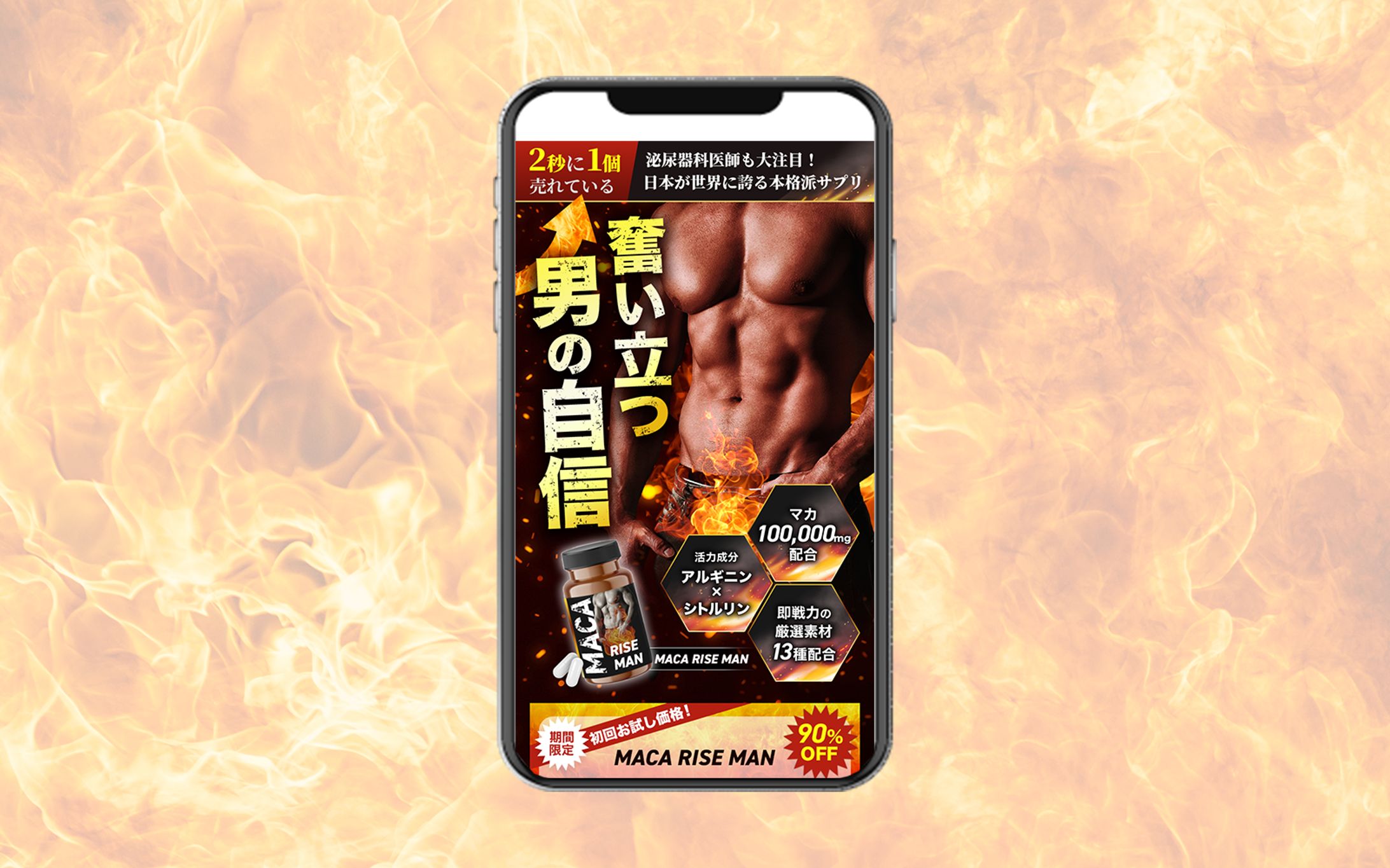 男性向け活力系サプリ　FV-1