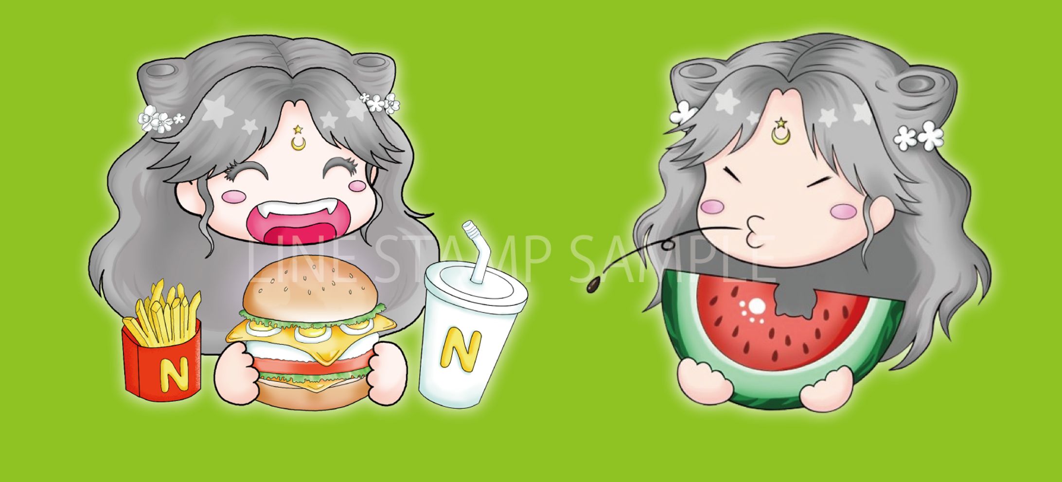 LINEスタンプのサンプル-1