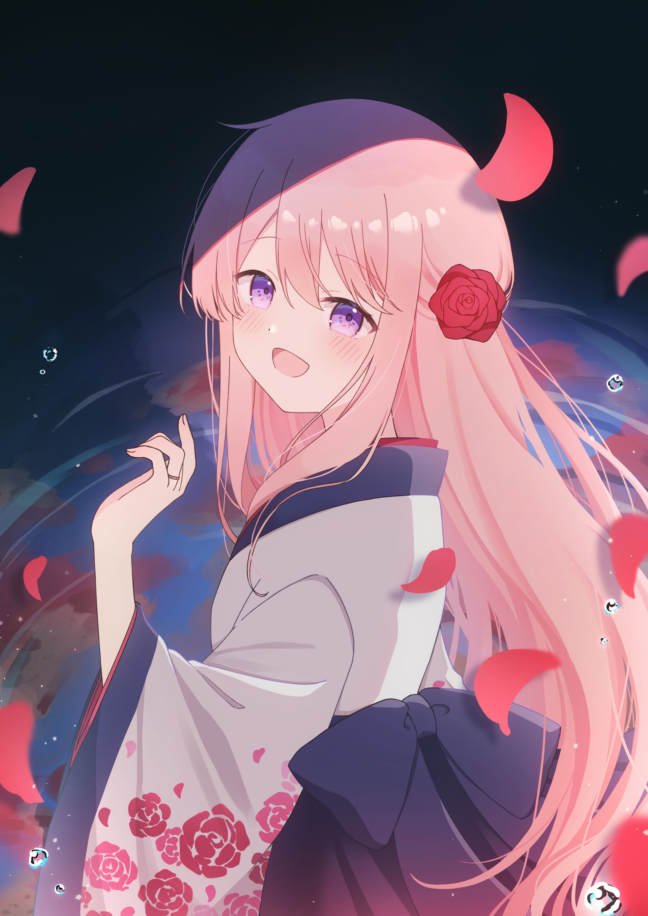 夜宮ゆめは 2026年描き初めイラスト-1