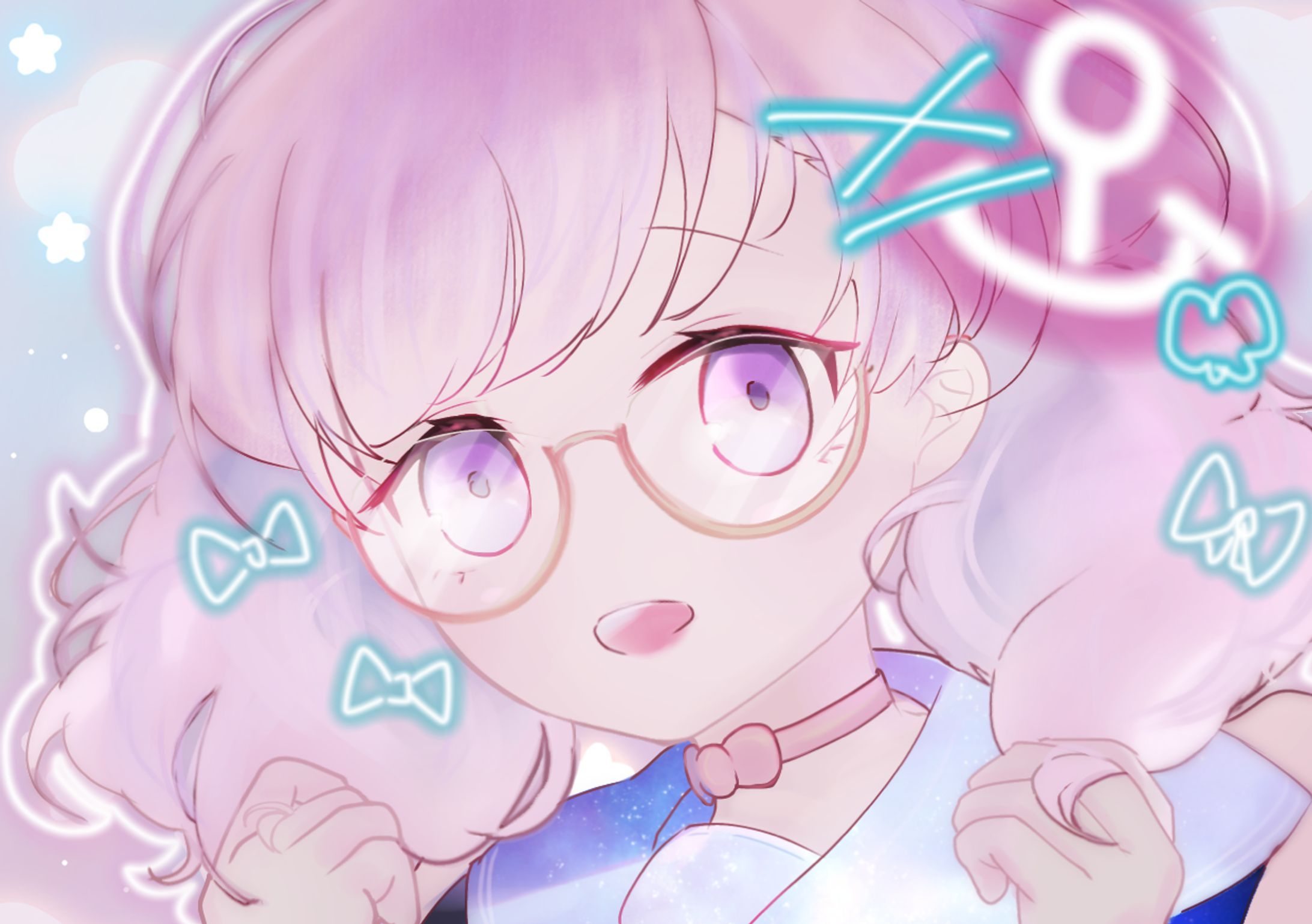 一枚絵イラスト制作例-1