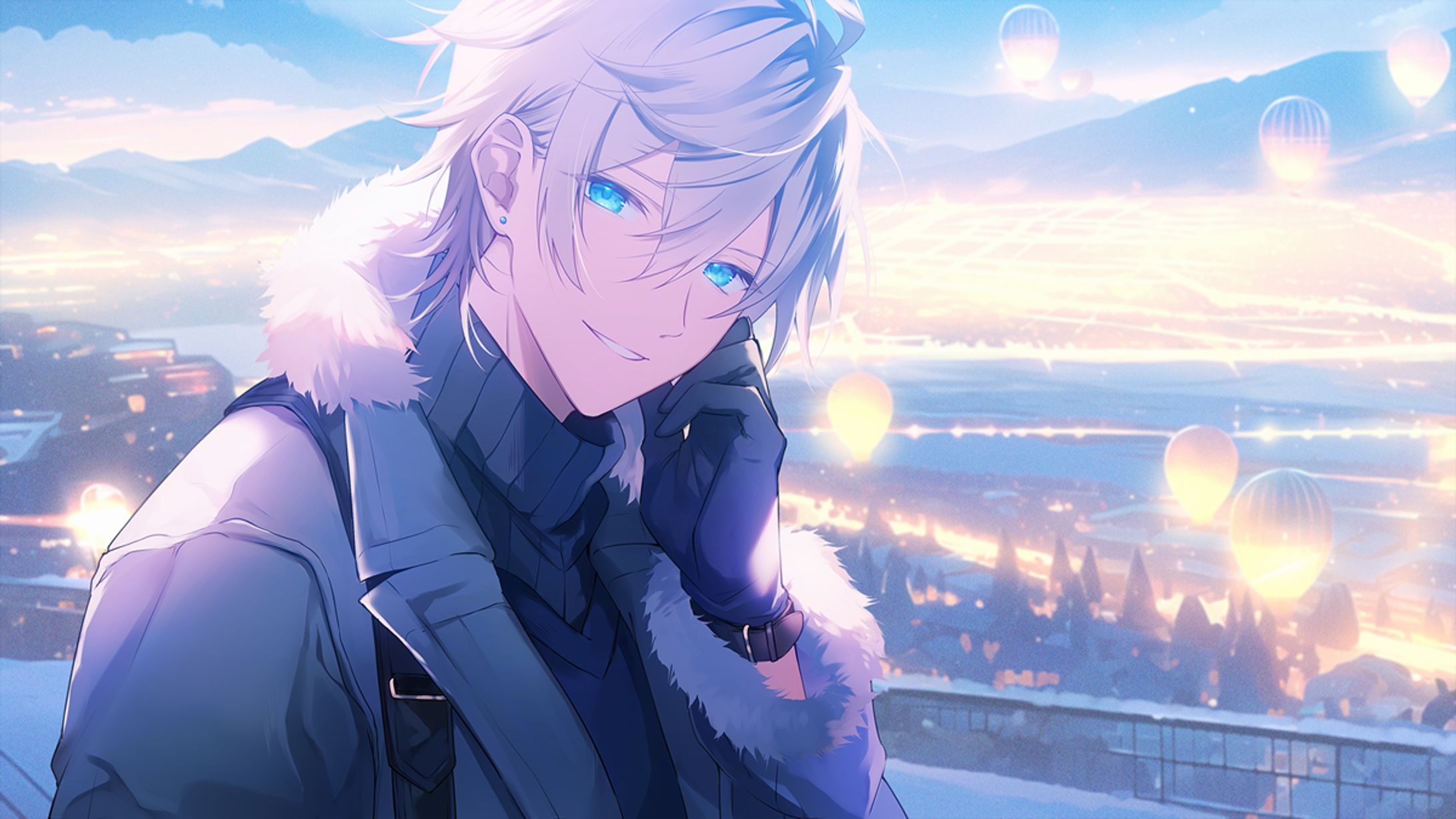 〖イラスト〗Vtuber 萩野海様 2周年記念用〖一枚絵〗-1