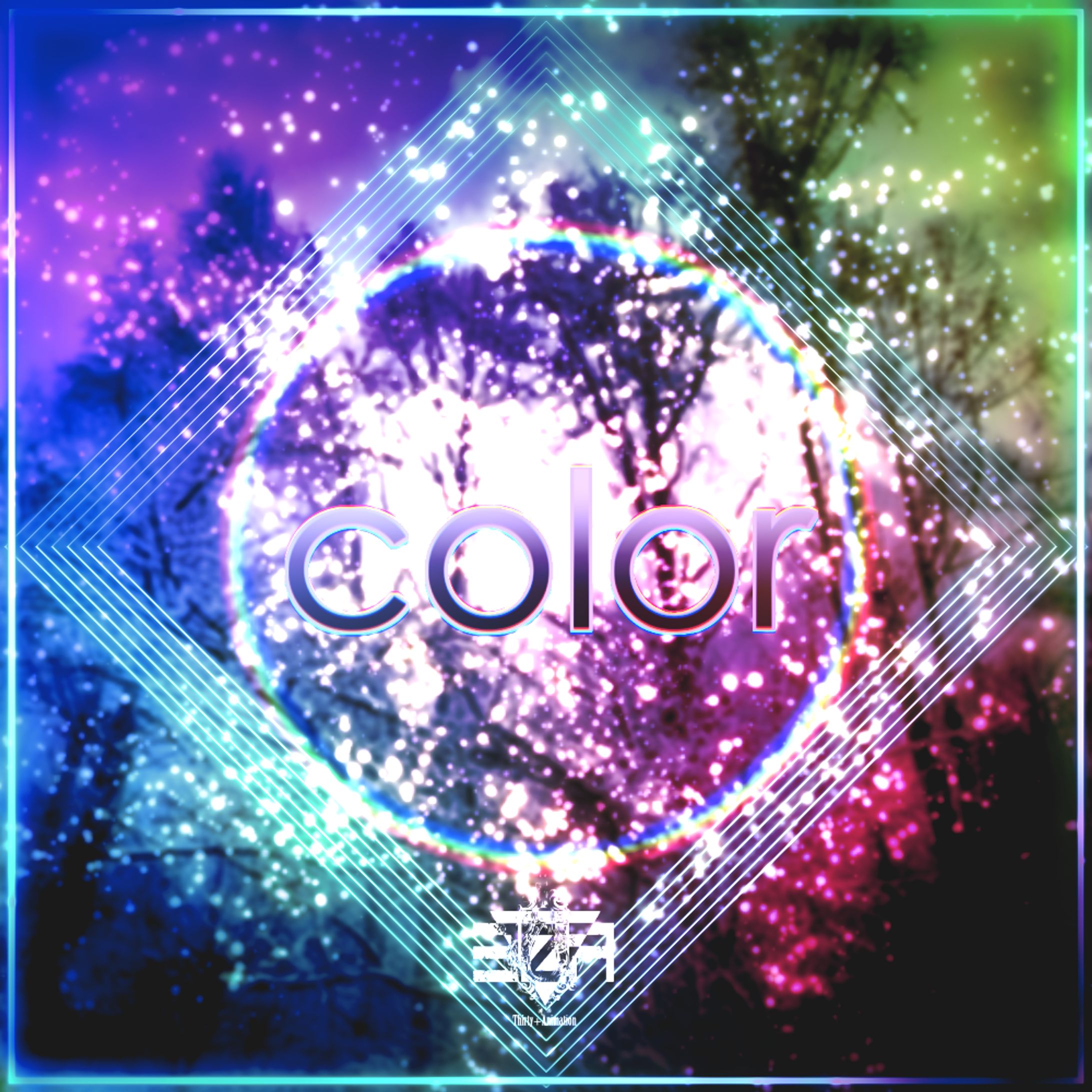 Thirty+Animation 1st Mini 「color」ジャケットアートワーク-1