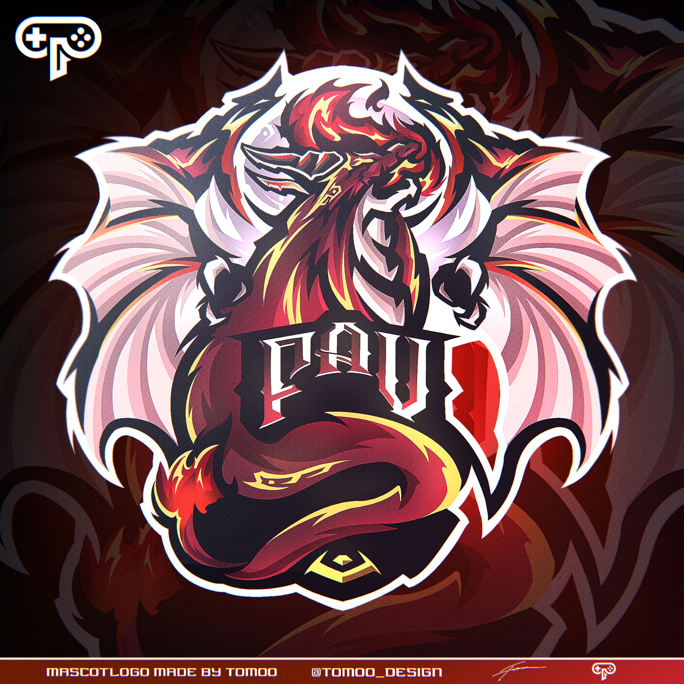 Mascotlogo〜ドラゴン〜-1