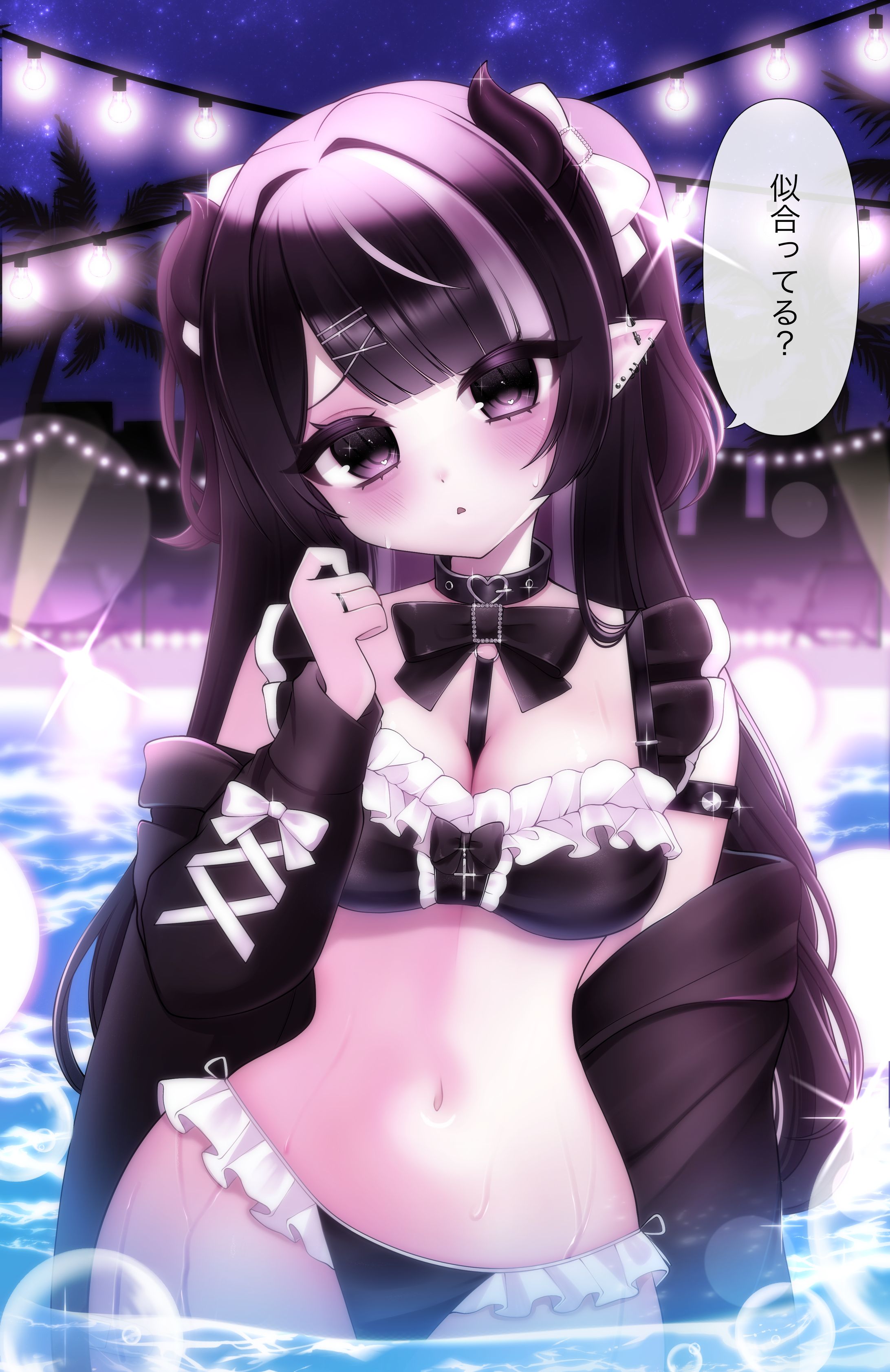 趣味制作イラスト 水着-1