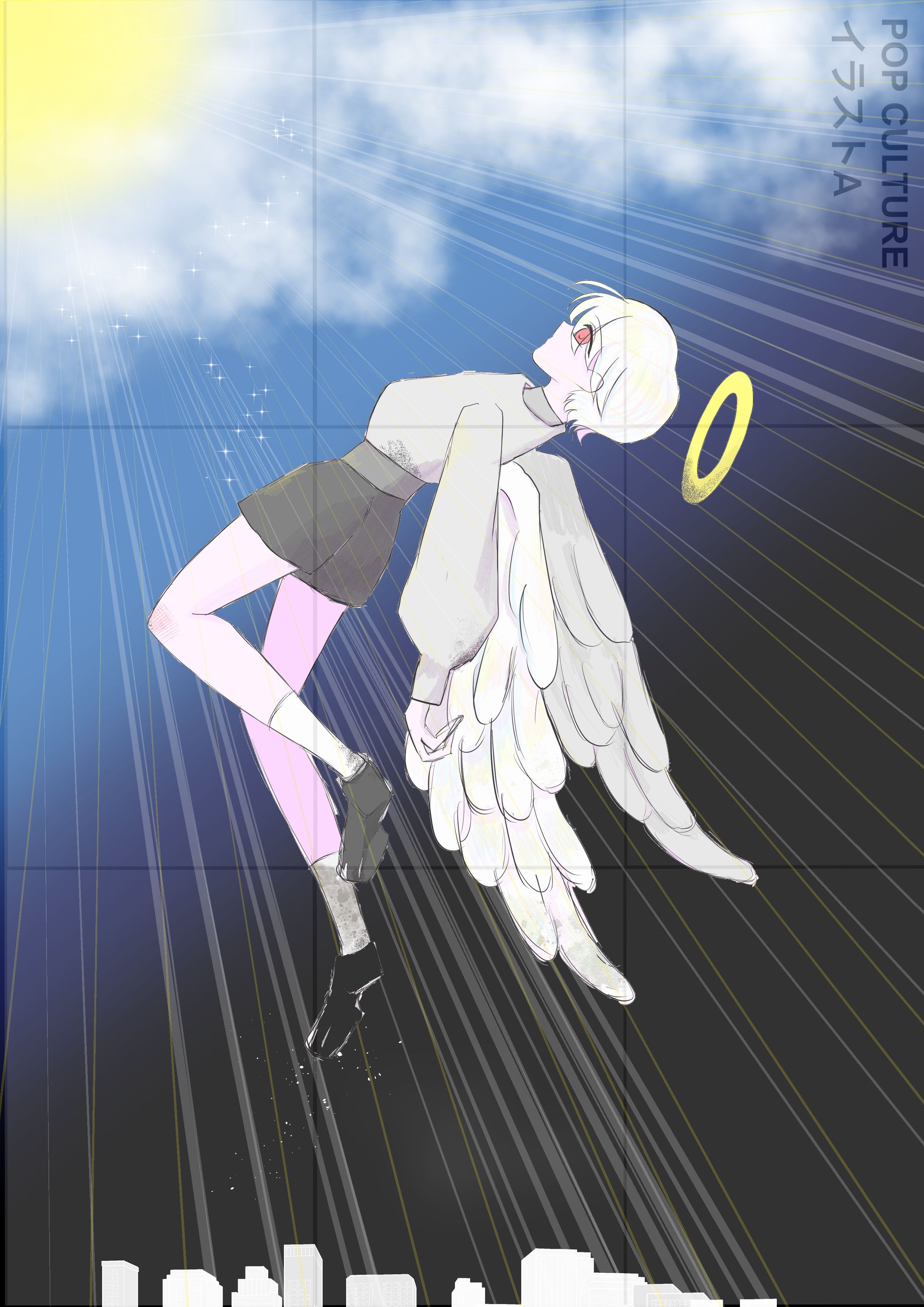 堕天使の少年＿枠あり-1