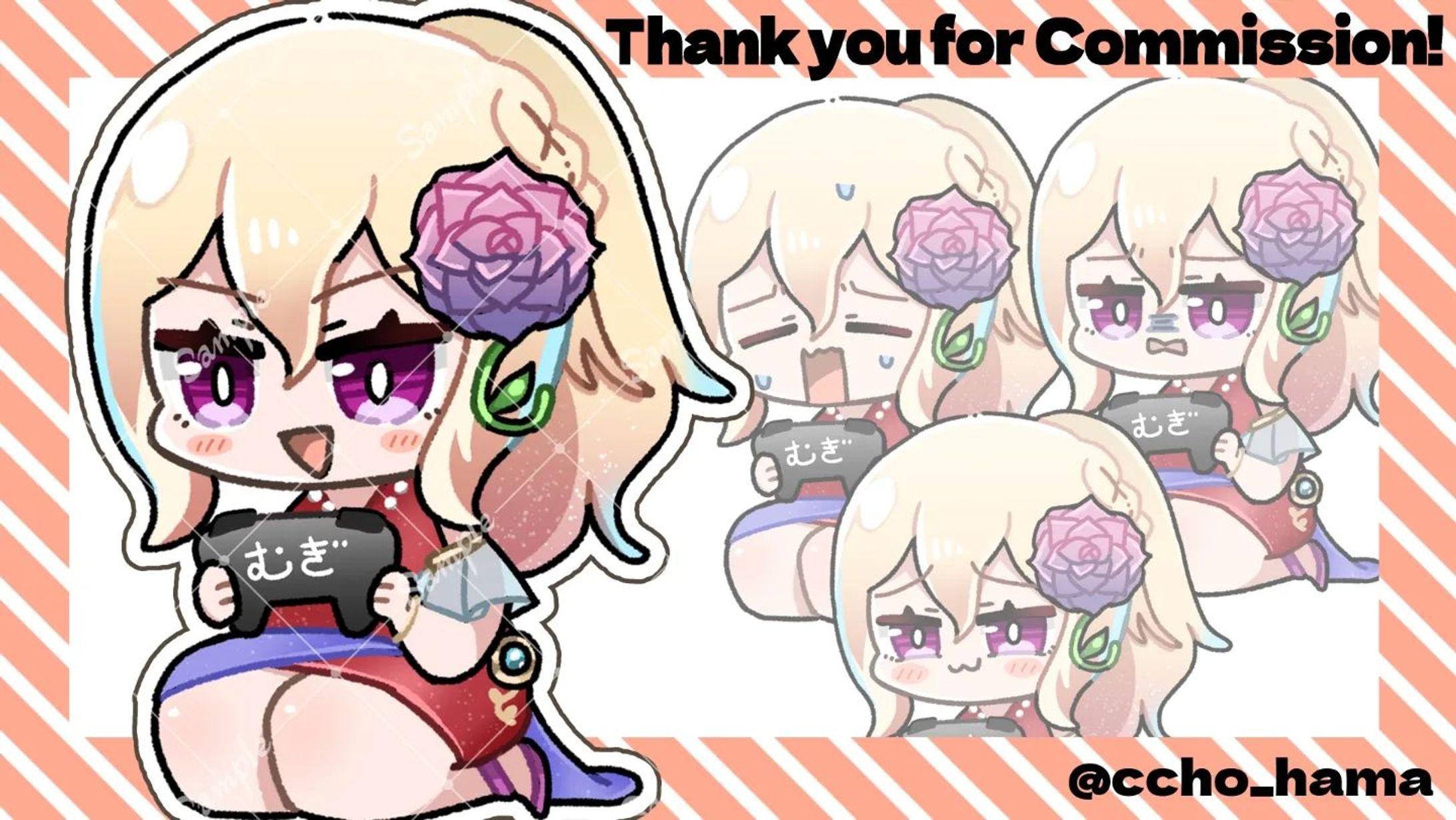 SKIMAのご依頼イラスト✨⁡
⁡ありがとうございます！⁡
 #SKIMA⁡#commission #スケブ #illumination #イラストグラム #イラスト-1