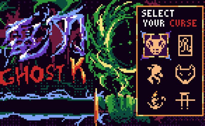 Horror game mockup