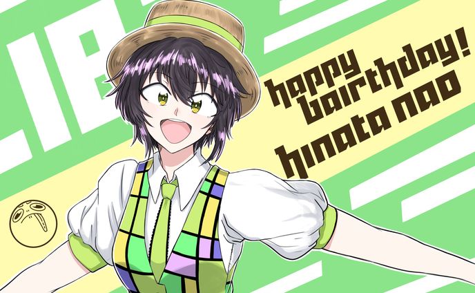 「えのぐ」ファンアート-2019年 日向奈央 誕生日イラスト