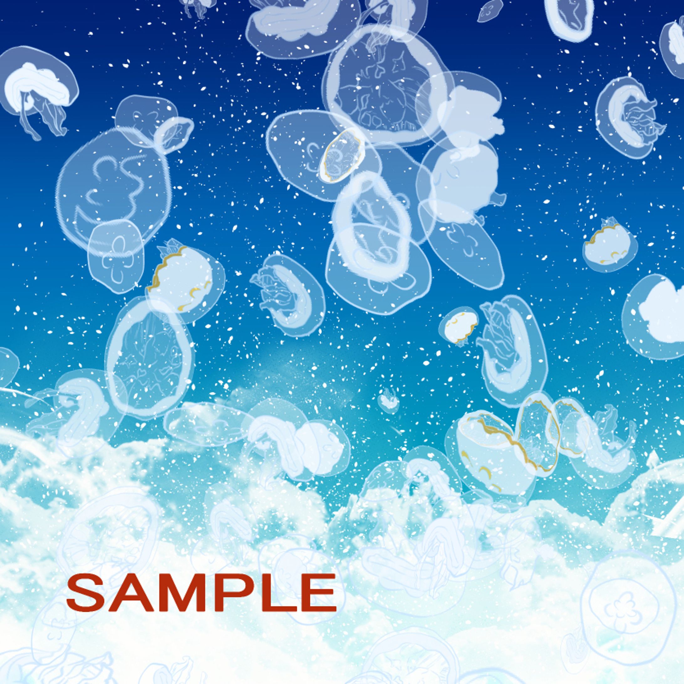 クラゲ　クリップスタジオペイント-1