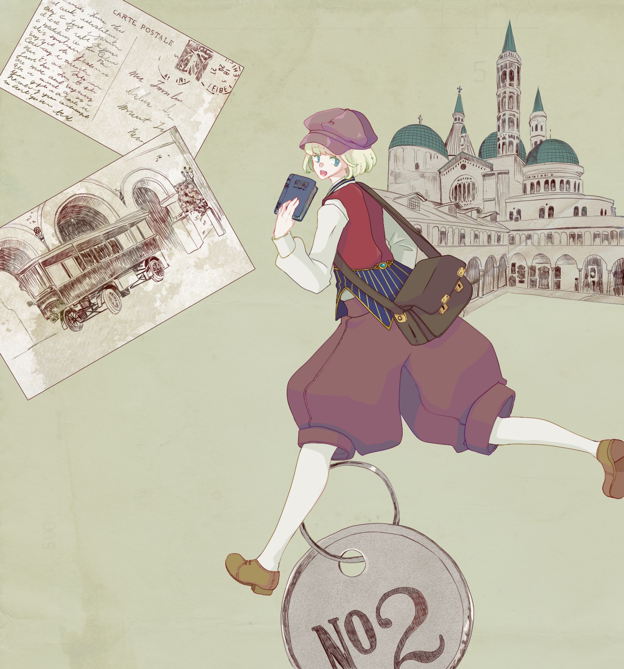 #KWもらってフォロワーさんをキャラ化する-1