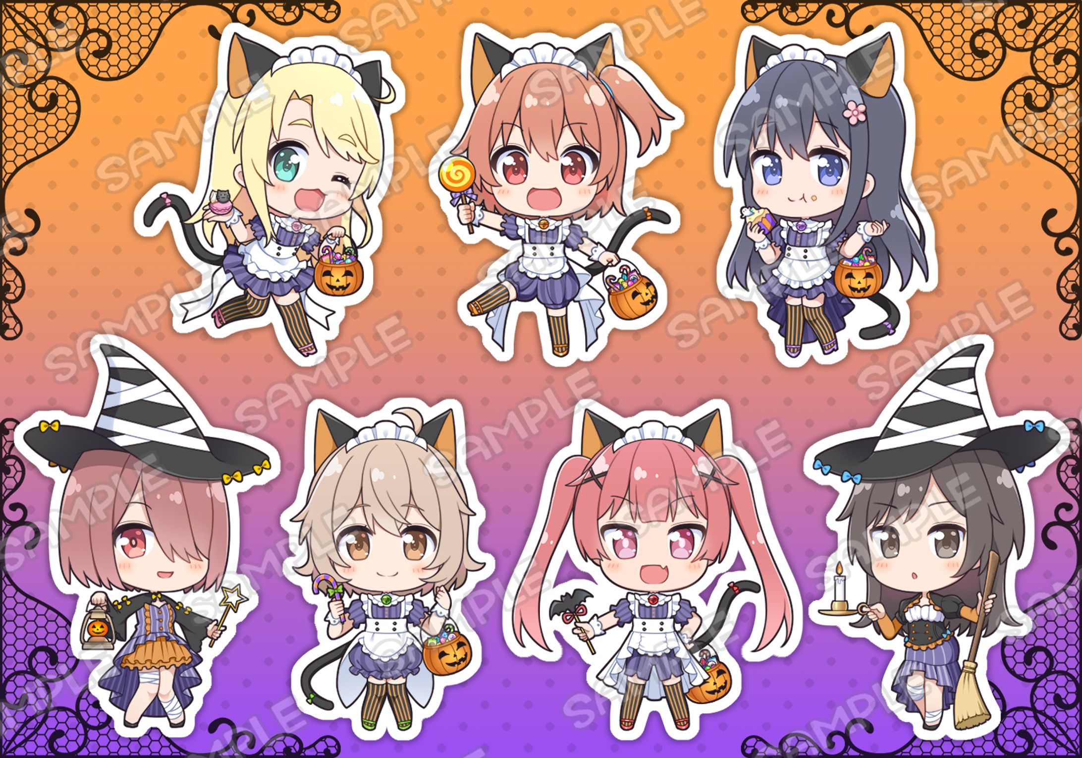 劇場版アニメ「私に天使が舞い降りた！プレシャス・フレンズ」グッズイラスト（株式会社シーズナルプランツ）-1