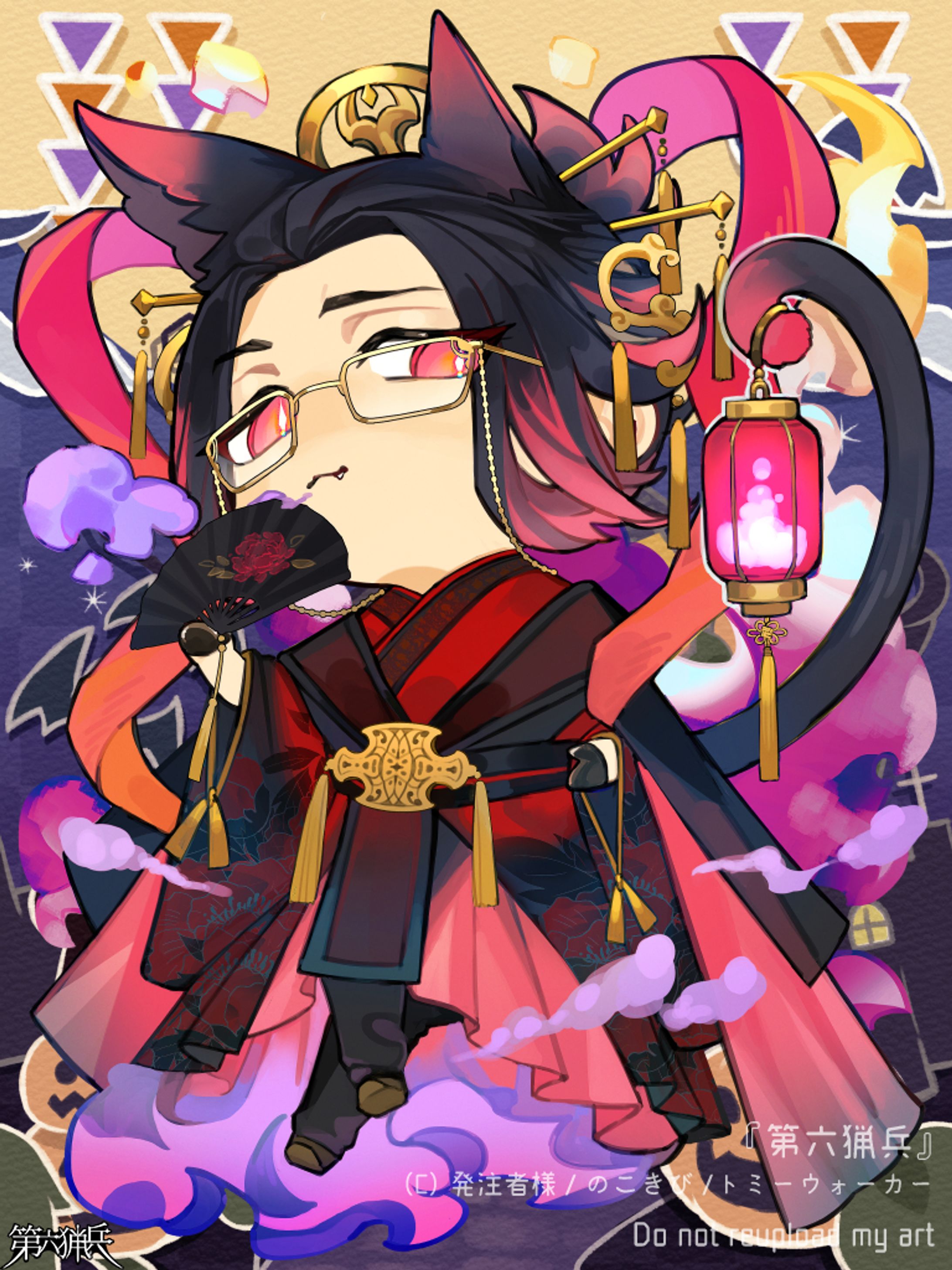 【ＰＢＷ／第六猟兵】南瓜行列SDイラスト2025-1