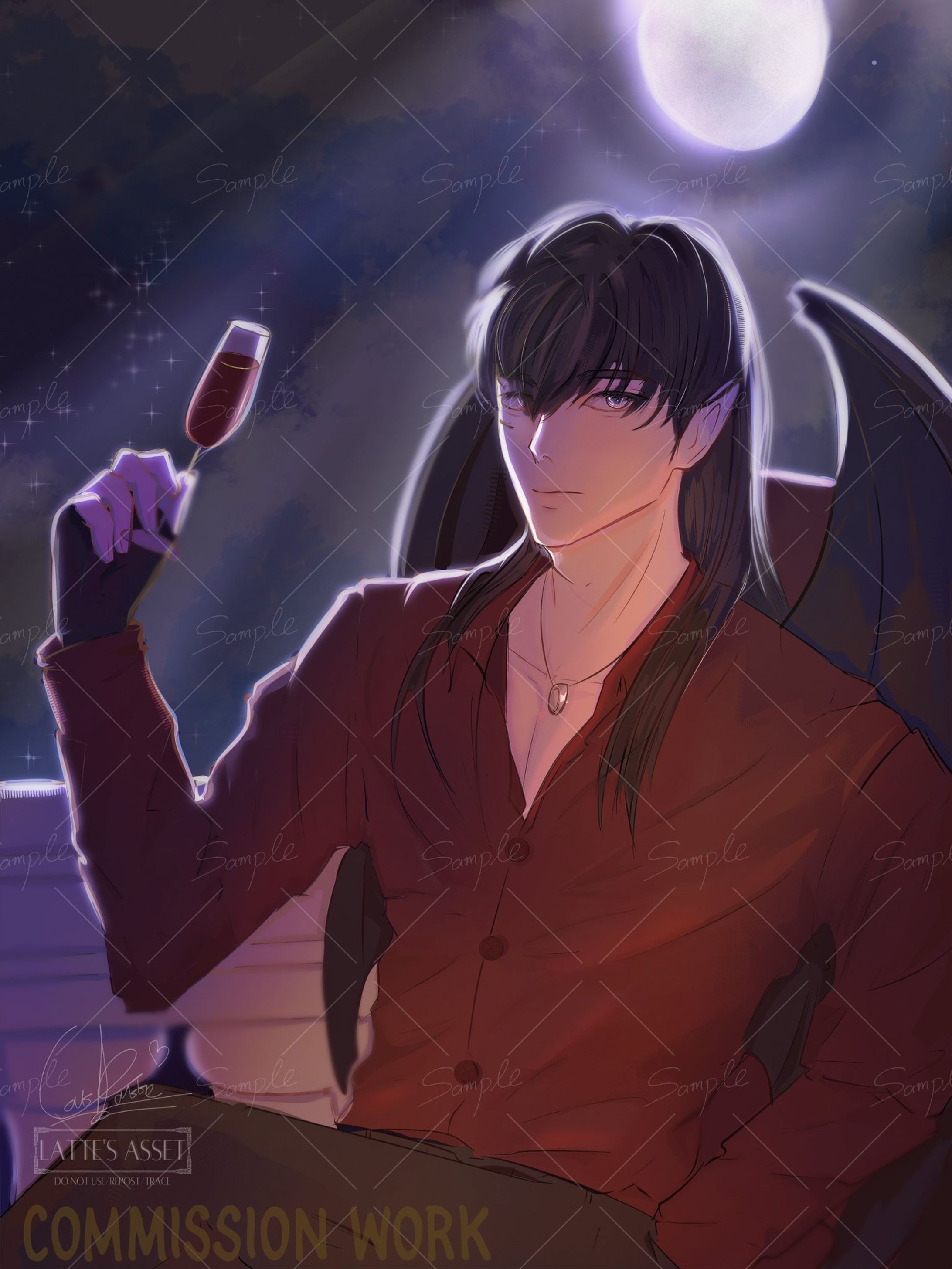 Commission Sample Anime/Manhwa-1