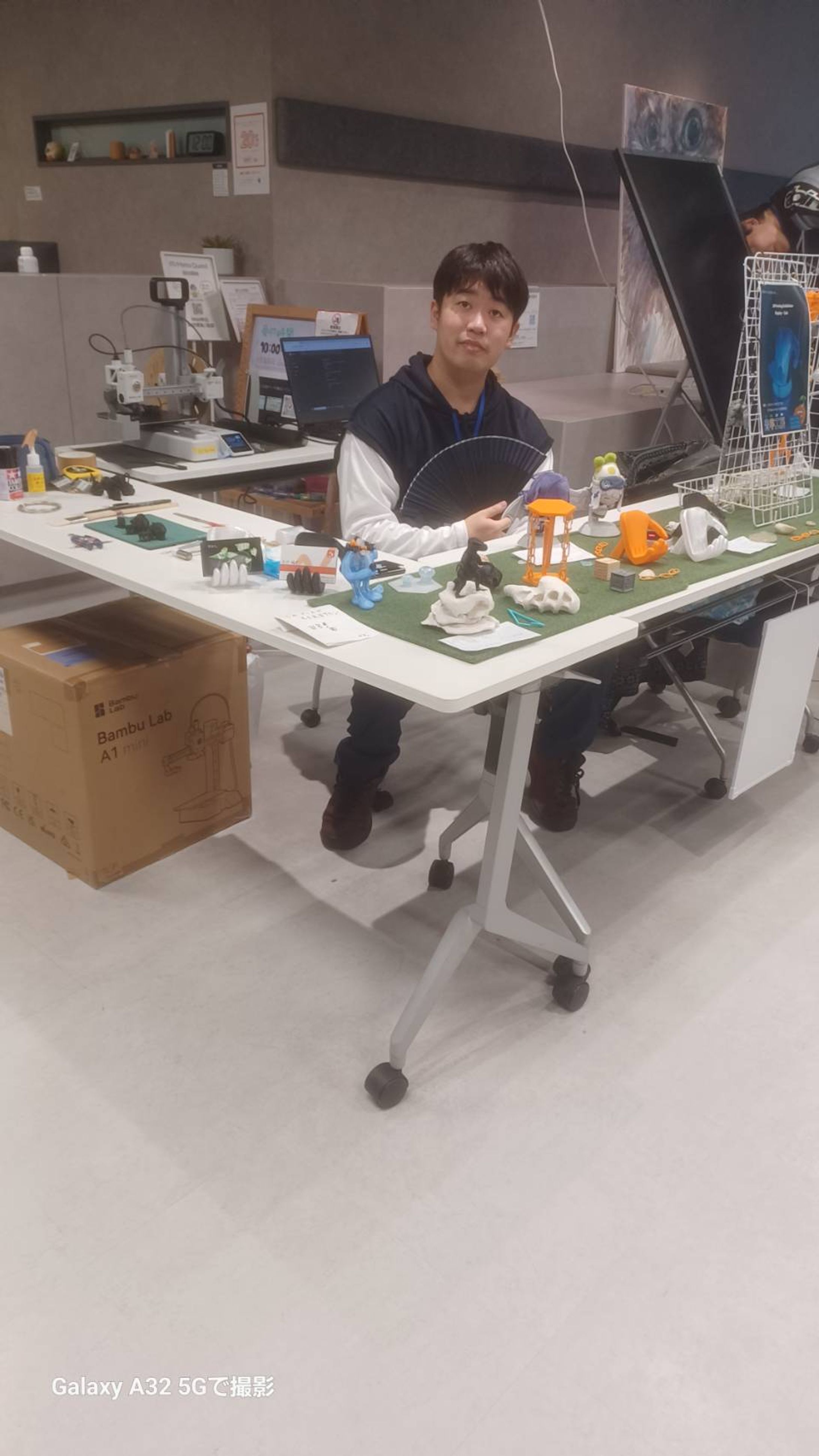 学園祭個人展示「青芋工房（ぶるいもこうぼう）」-1