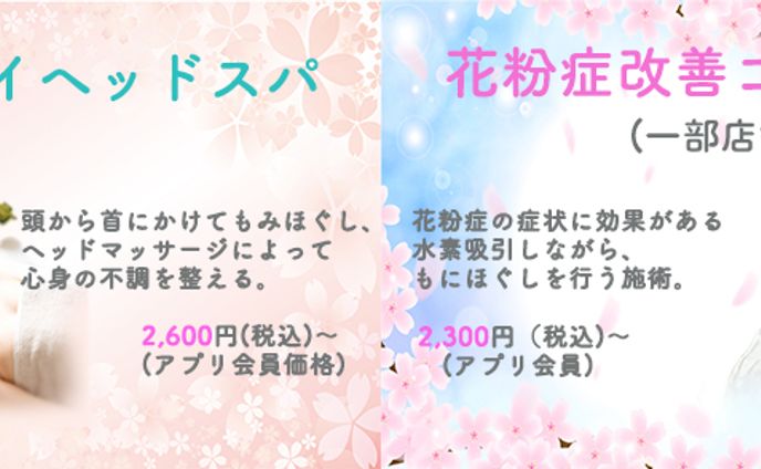 春メニューキービジュアル①