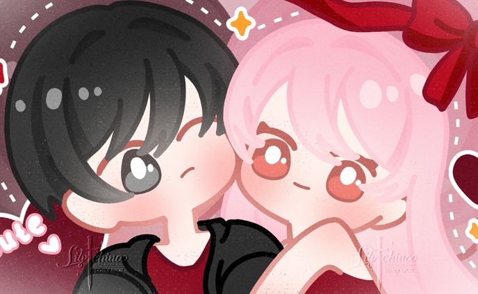 Couple Chibi YCH