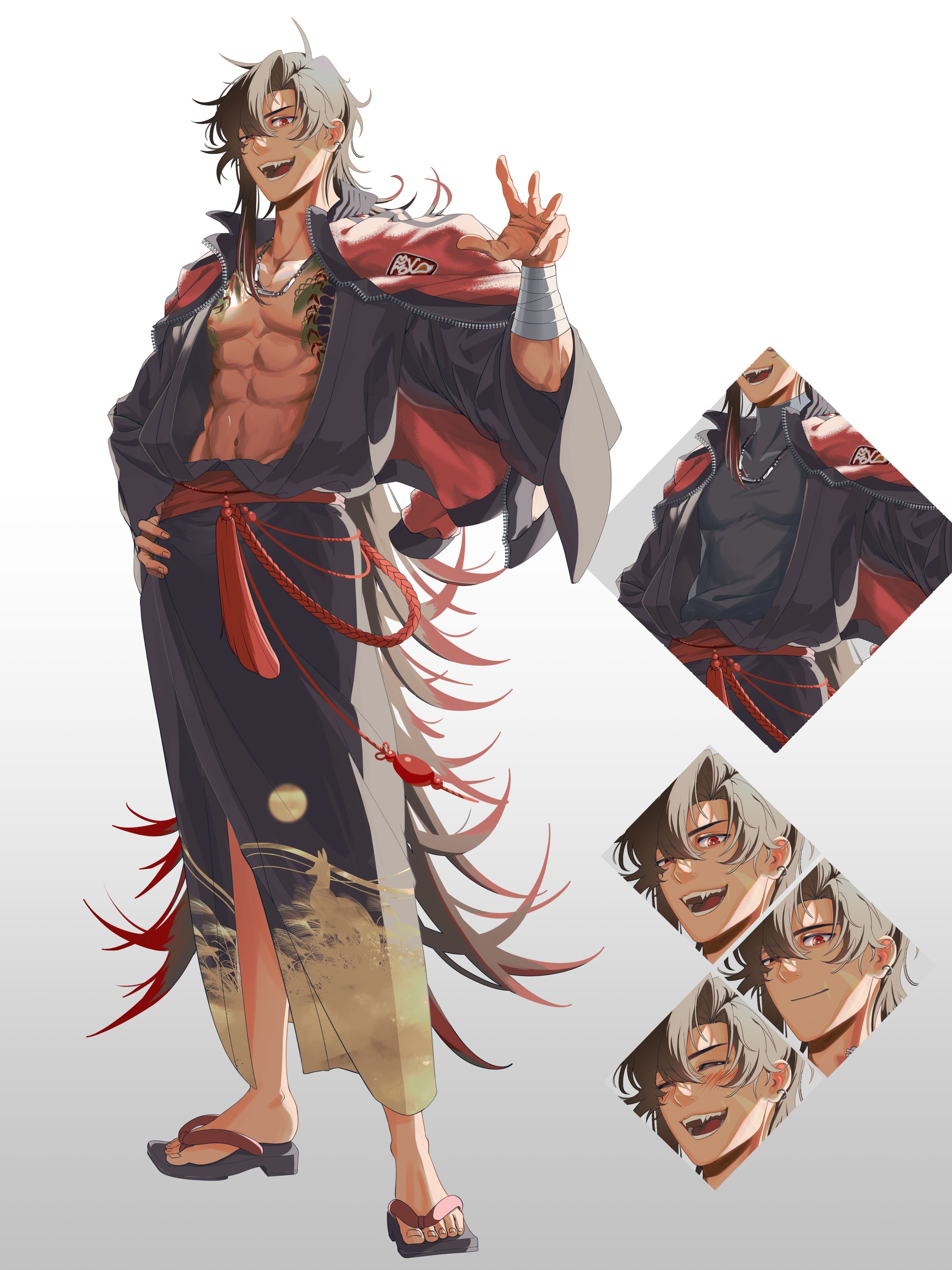 蜈蚣 硏治　着物ver.-1