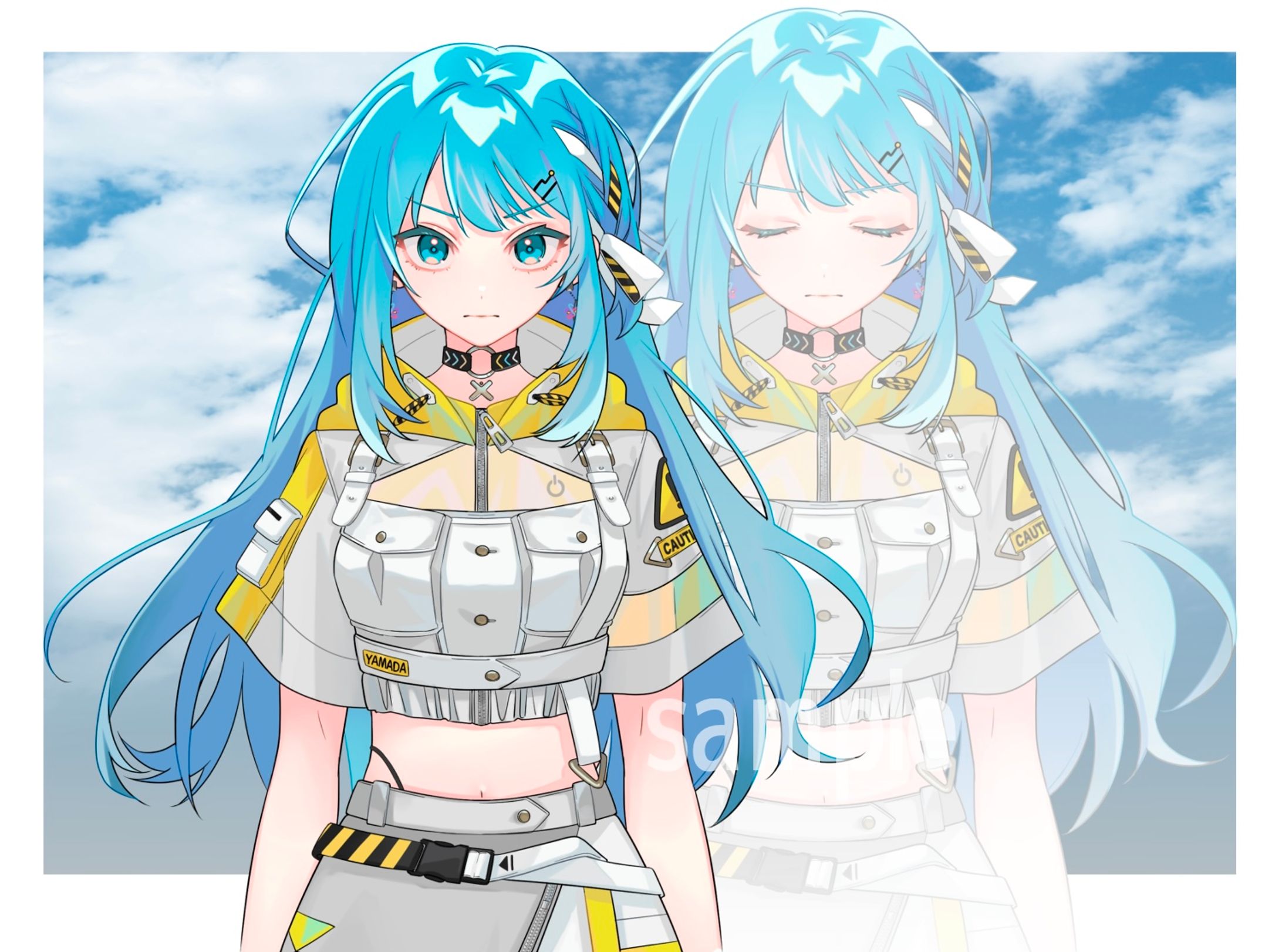 歌ってみた動画イラスト/yamada.-1