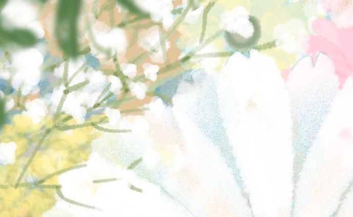 お寝坊さんな春の妖精🧚‍♀️💫

春の陽気に
すやすや寝てる
かわいい妖精さん
そろそろ起きる時間だよ 

✼••┈┈••✼••┈┈••✼••┈┈••✼┈••✼

先日長女が卒園しまして
卒園式で頂いたお花が
ガーベラとカスミソウでした💐🤍
真っ白でとっても素敵で
そちらをモチーフにお花の絵と

私の住んでいる地域は
まだ少し肌寒くて
それが、春の妖精さんのお寝坊だったら
とても愛おしくて、
寒さにも少し暖かな気持ちになるかな…と思い
お寝坊さんの妖精にしました🧚‍♀️💫

とても想いがこもった
かわいいイラストが出来て嬉しいです‎🤍 ̖́-

 #イラスト  #イラストグラム  #イラスト好きな人と繋がりたい  #春の花  #春はすぐそこ  #ガーベラ  #カスミソウ  #チューリップ  #ネモフィラ  #菜の花  #妖精  #ファンタジーイラスト  #かわいい  #女の子ママ  #卒園  #illustration  #kawaii  #創作イラスト  #オリジナルキャラクター  #春  #spring #軽美術部 @keivi.jp
