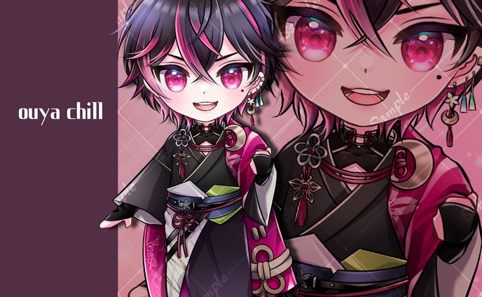 ミニキャラ立ち絵