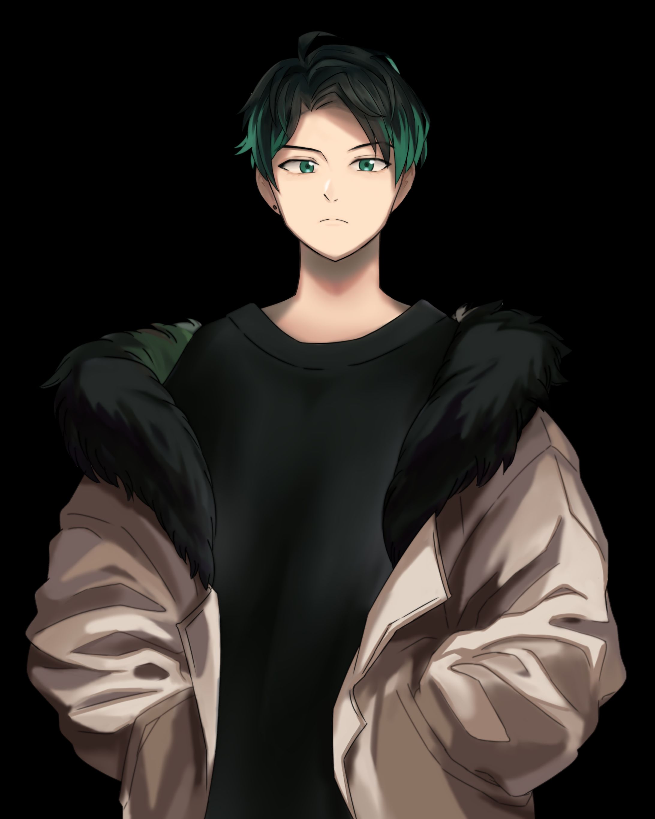 ​配信用イラスト（男性） キャラクターデザイン・立ち絵-1