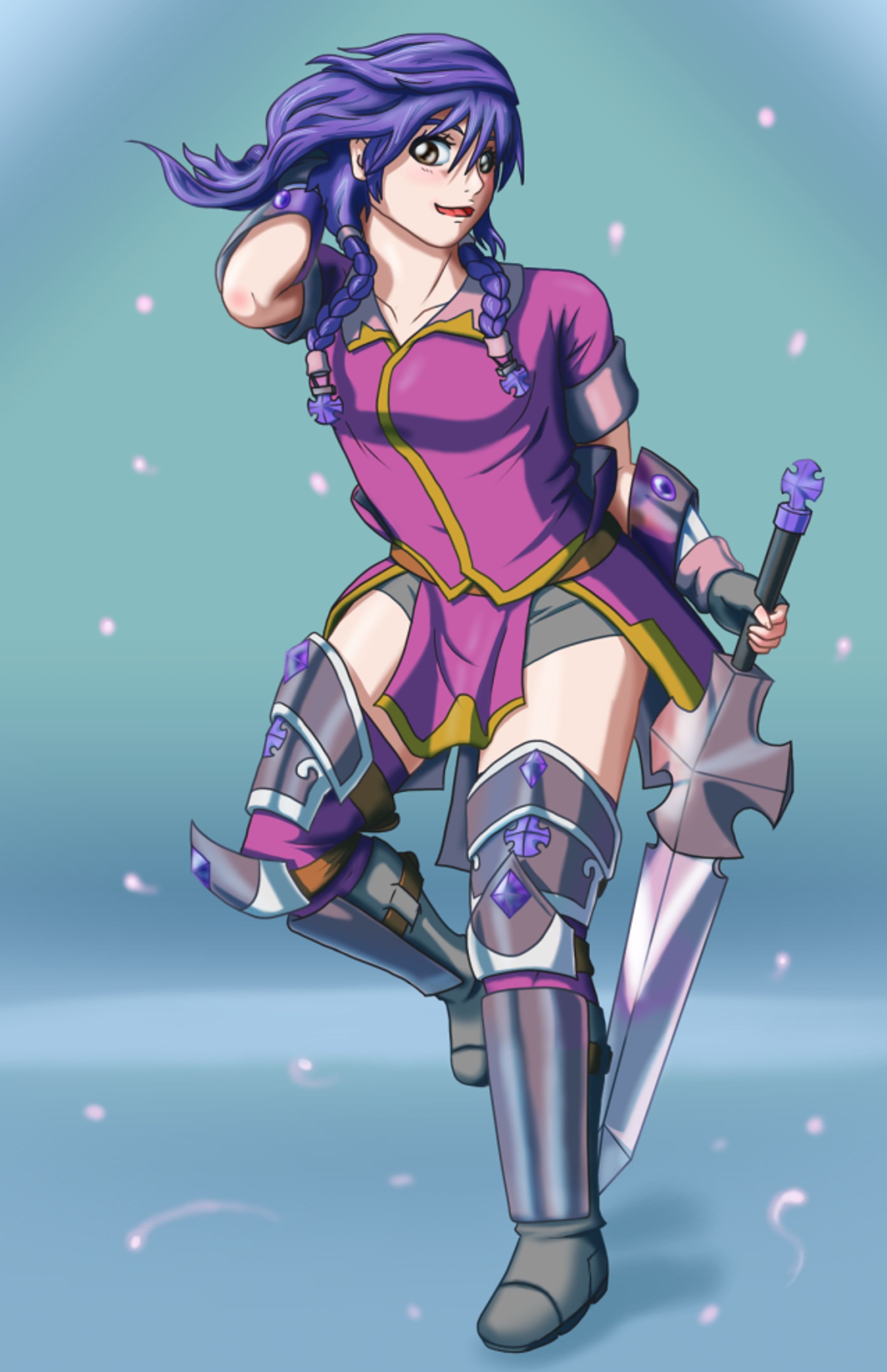 「女性騎士」-1