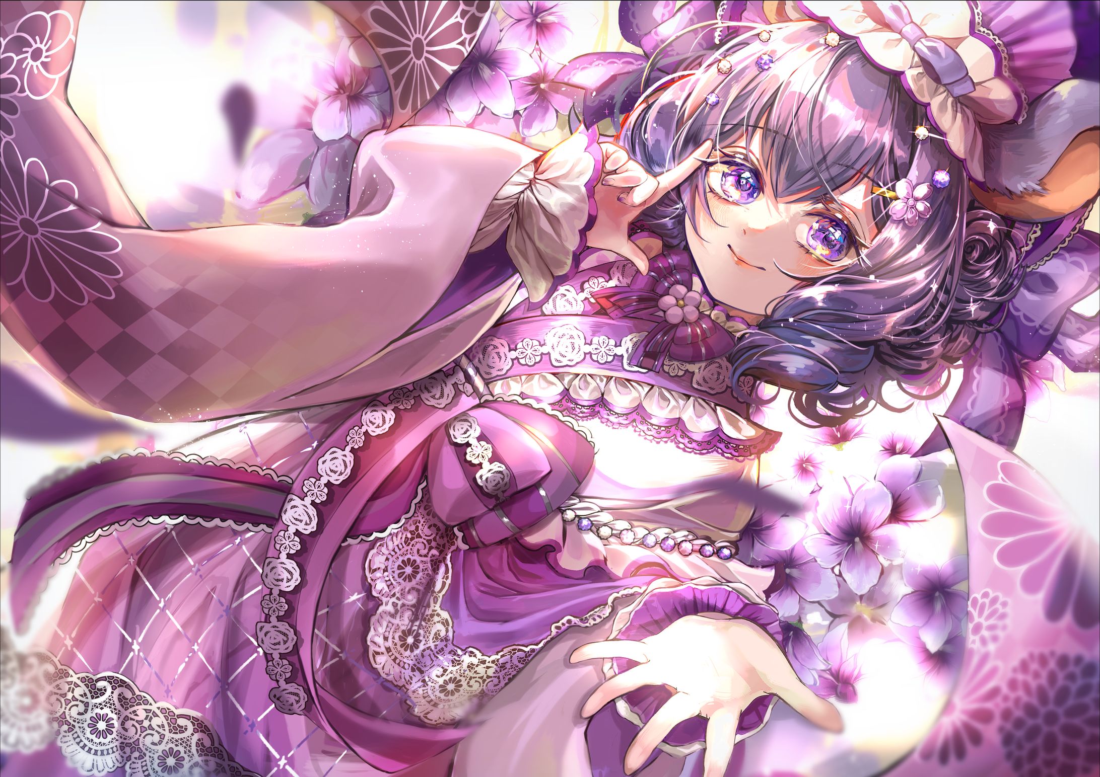 IRIAMライバー様　創鼠すみれ様イラスト-1