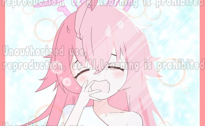 眠たげなホシノ(ブルーアーカイブ)