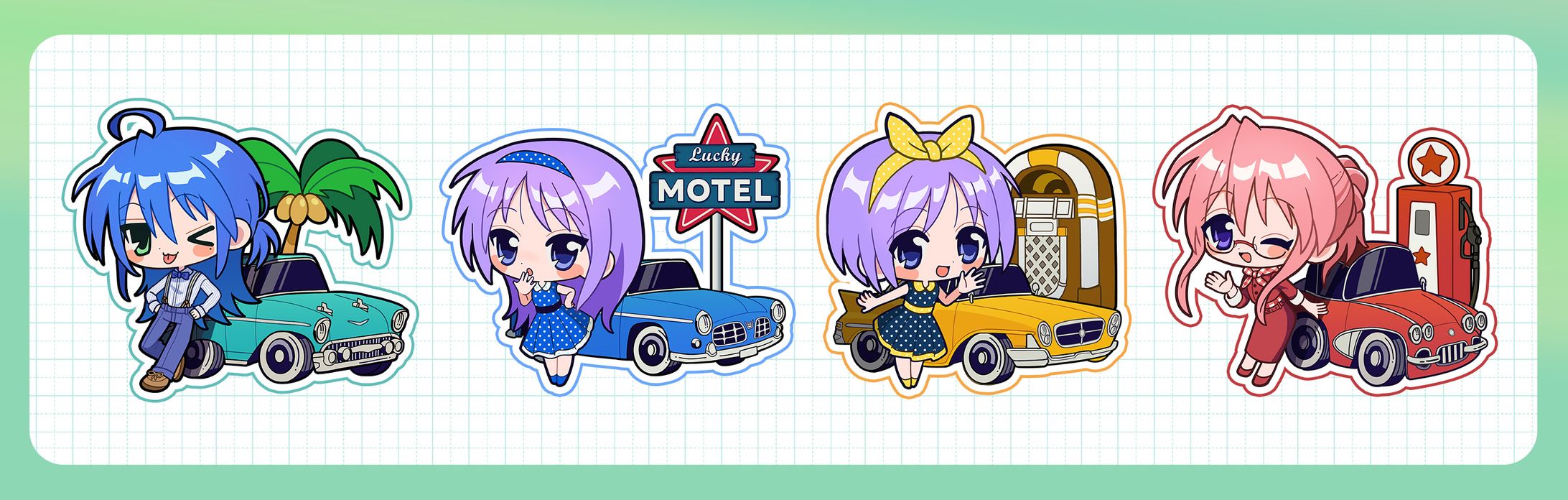 【FA】版権デフォルメイラスト-1