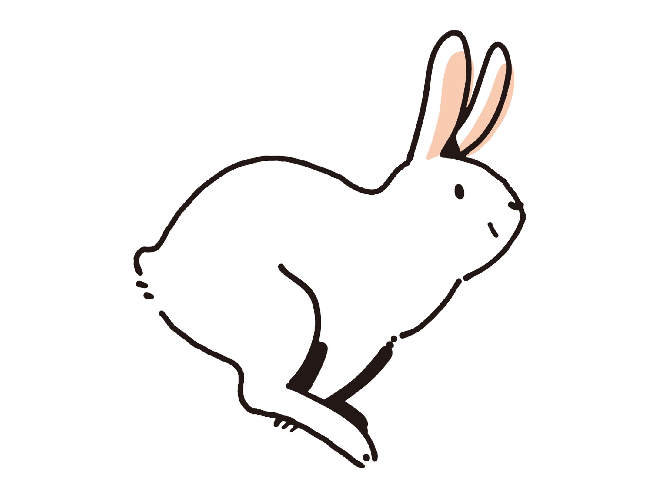 うさぎのイラスト-1