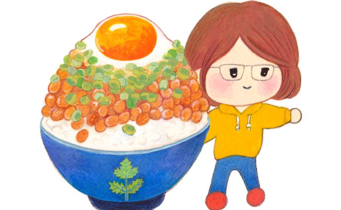 たべもの似顔絵