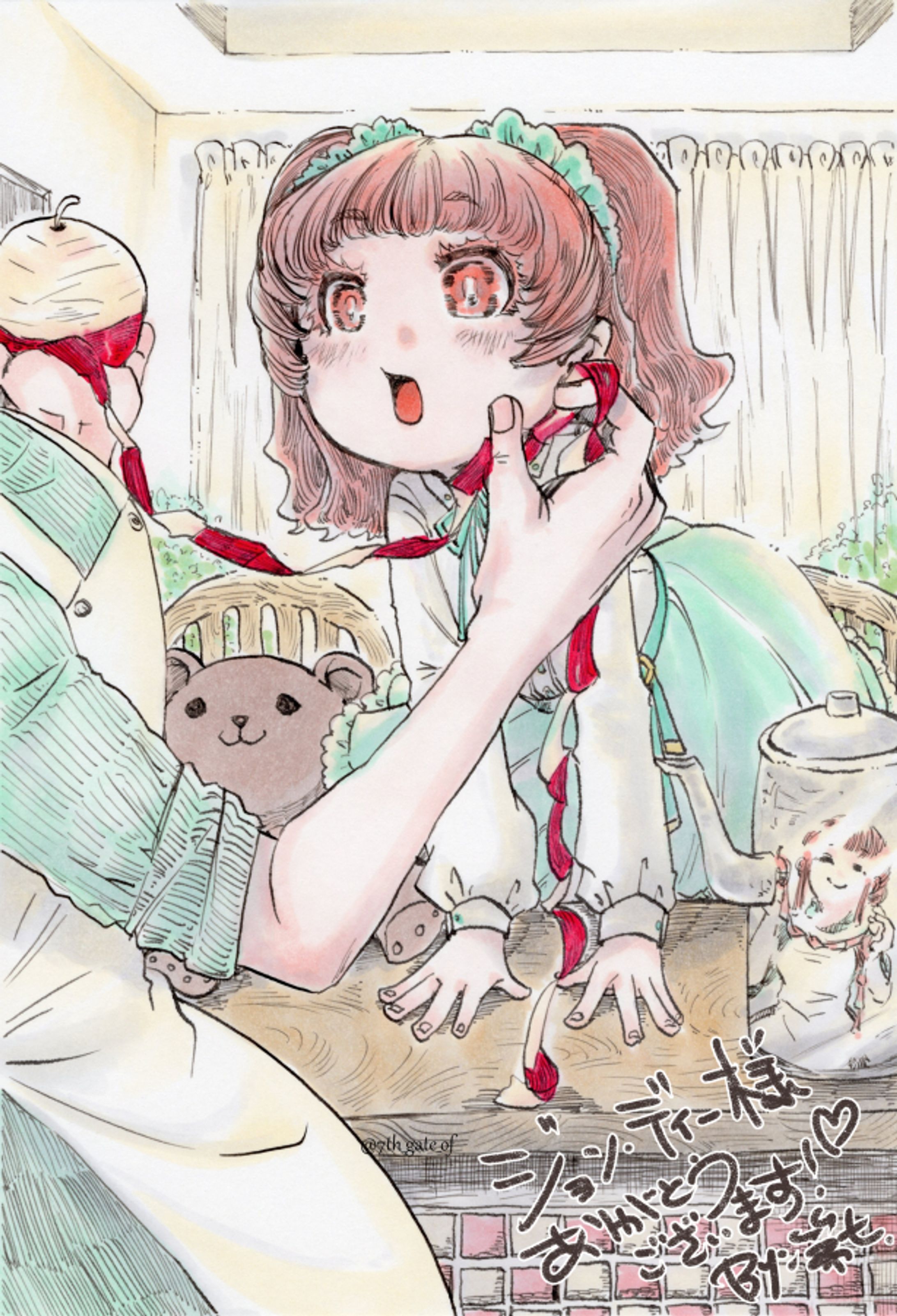 【アナログ】skeb⑦2023.10.18【コピック】-1