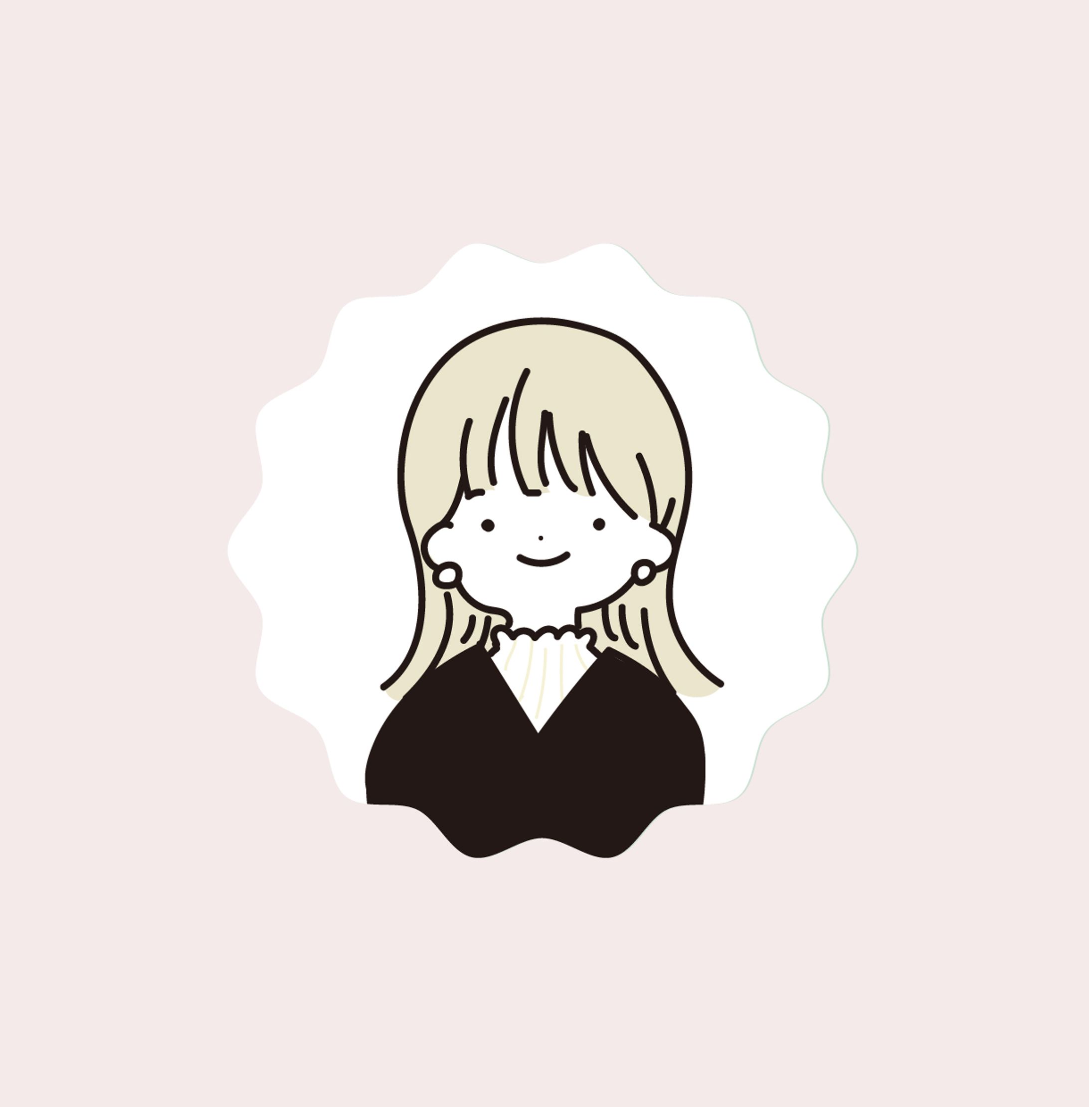 似顔絵風アイコンイラスト-1