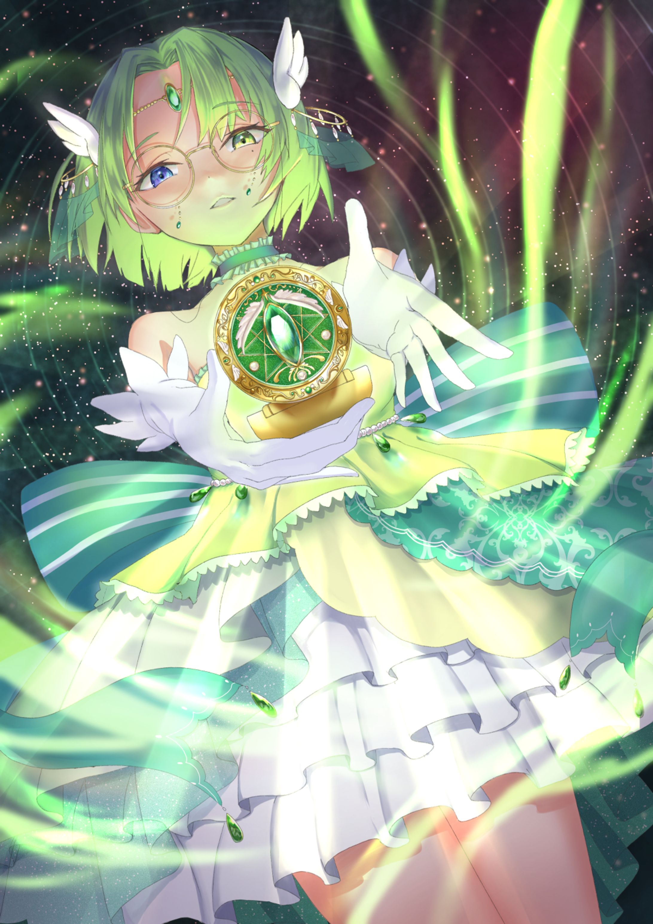 緑の魔法少女-1