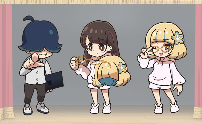 キャラクション様　上手に動画配信しよう！キャラクターデザイン