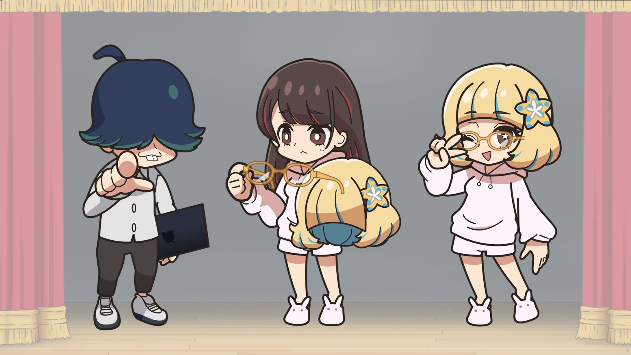 キャラクション様　上手に動画配信しよう！キャラクターデザイン-1