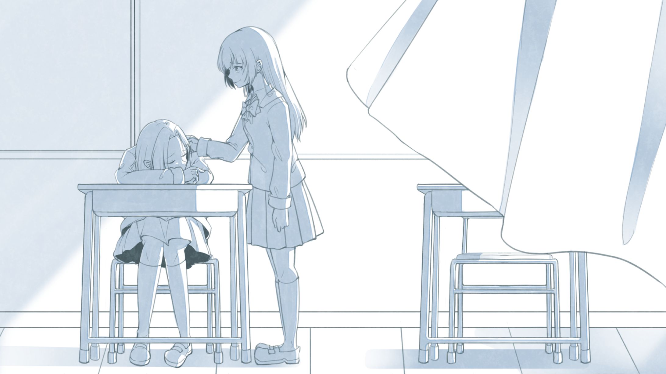 自主制作「君がいなくなった教室」-1