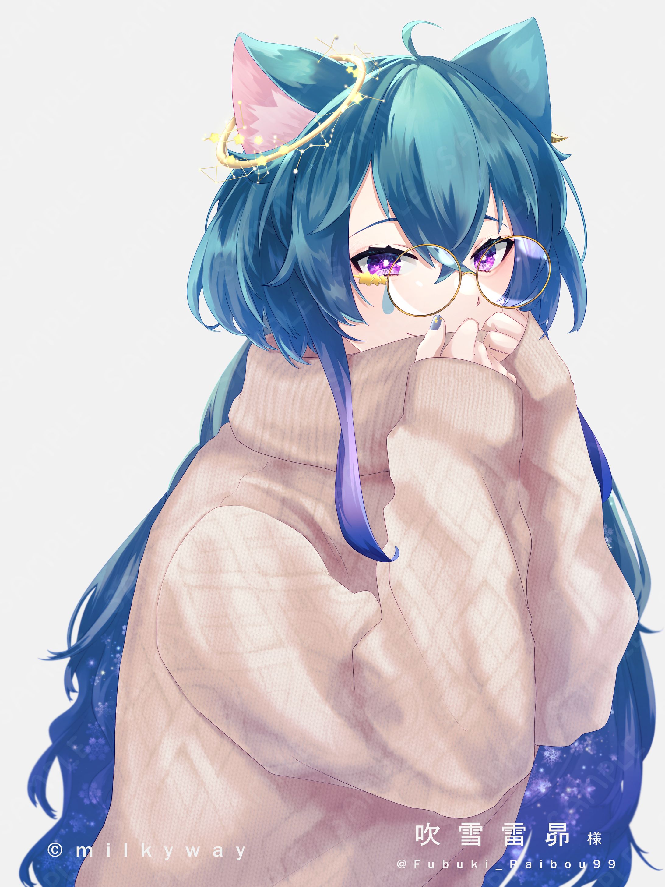 バストアップイラスト-1