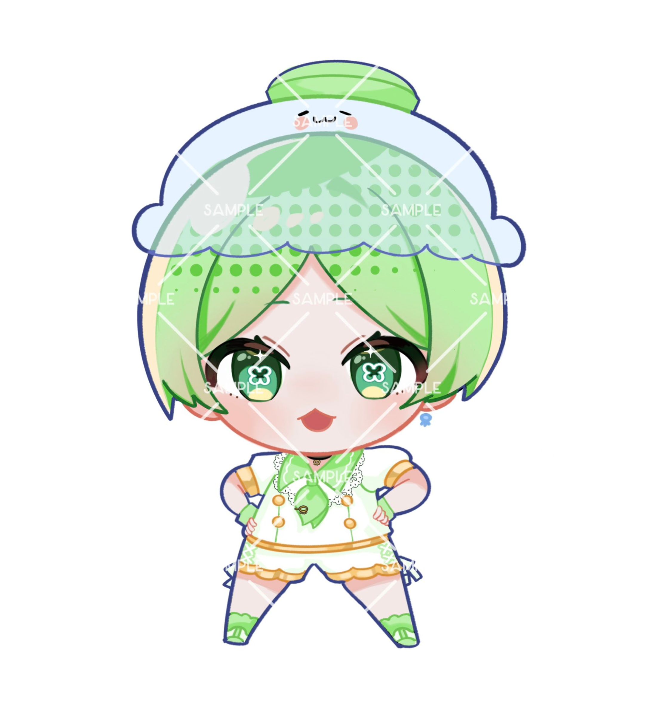 なかちゃん様 SDキャラクター立ち絵-1