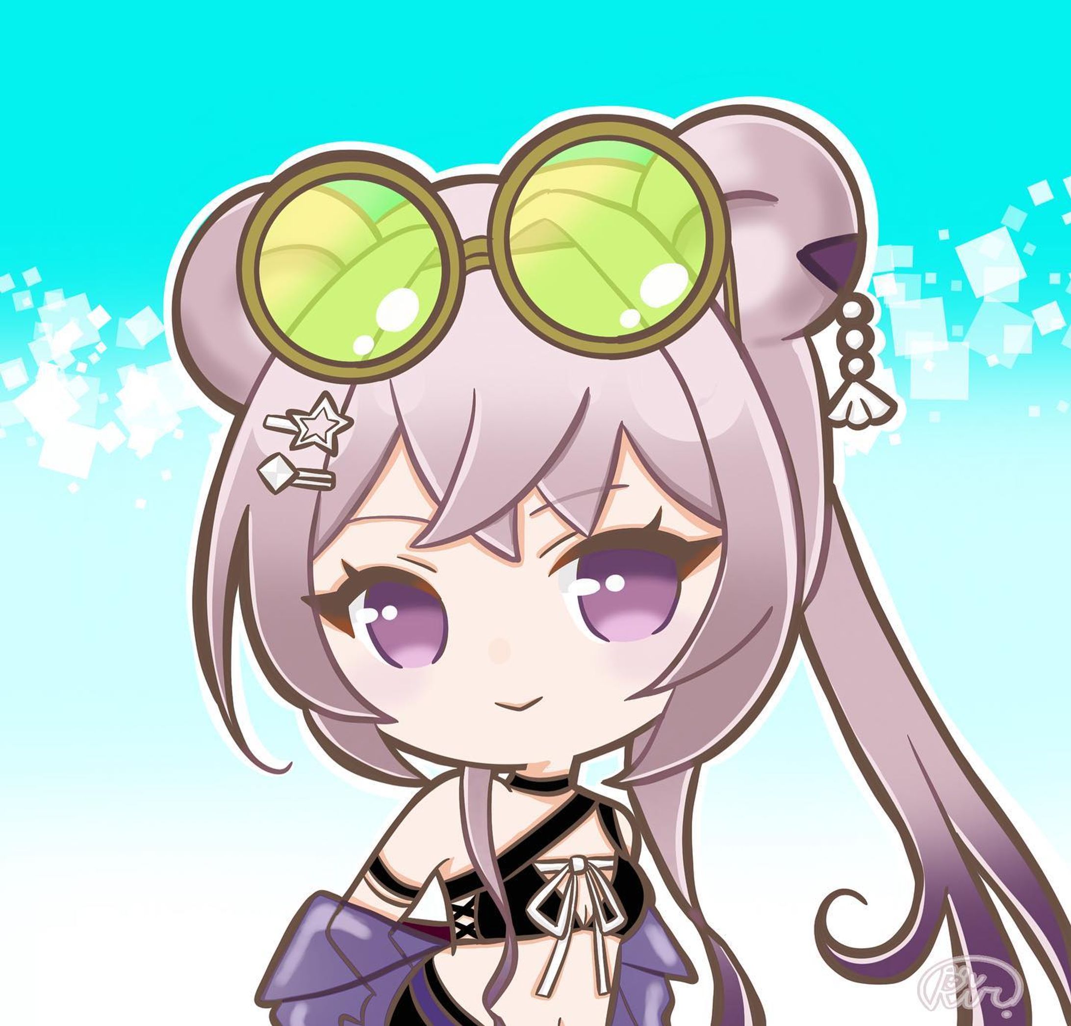 #アークナイツ_ファンアート 
#arknightsfanart 
#アークナイツ 
#arknights 
#明日方舟 
#リン
#リンユーシャ 
#林雨霞 
#ドッソレスホリデー-1