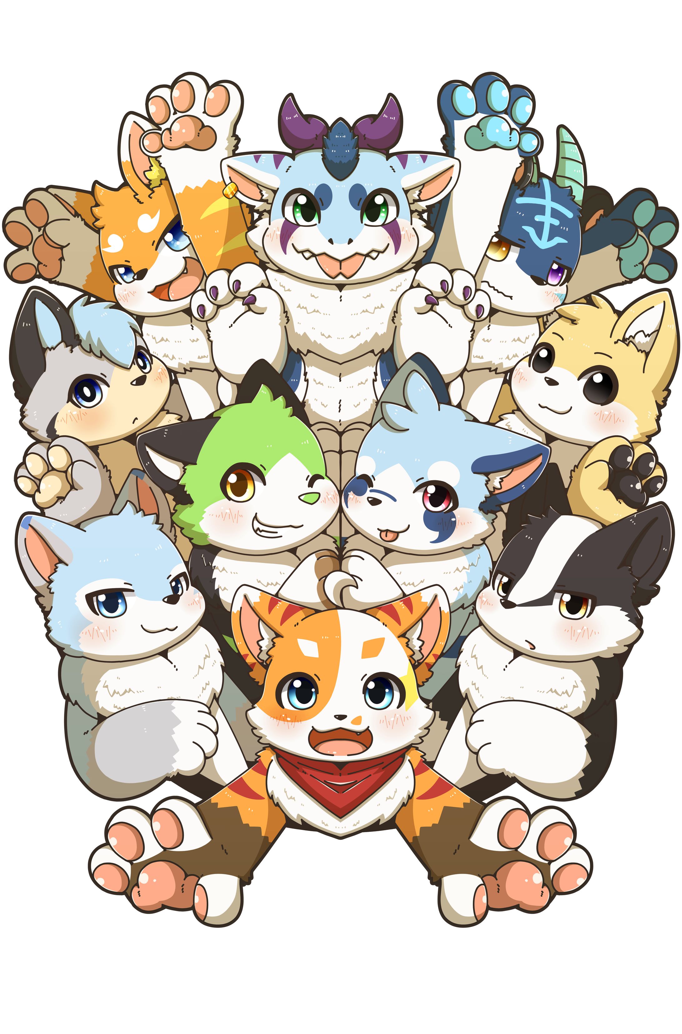 企業様用紙袋イラスト２-1