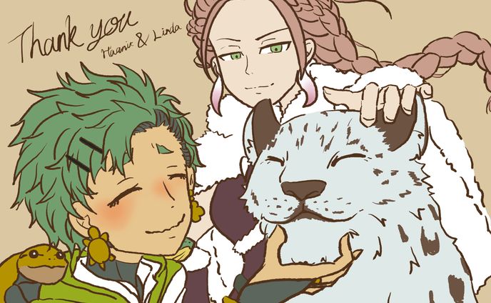 サムネ用簡易絵(オクトパストラベラー)
