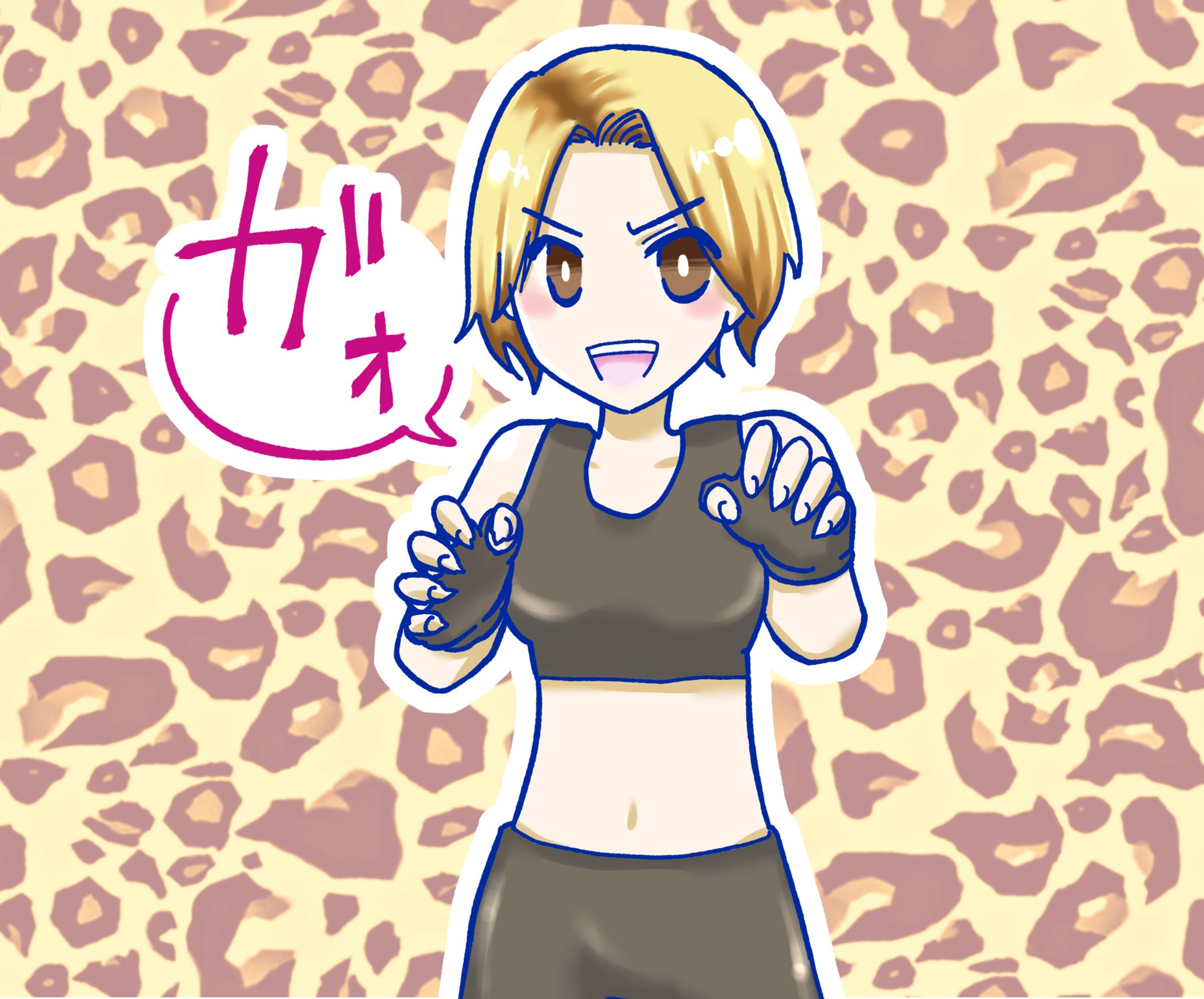 イラスト(女性)-1