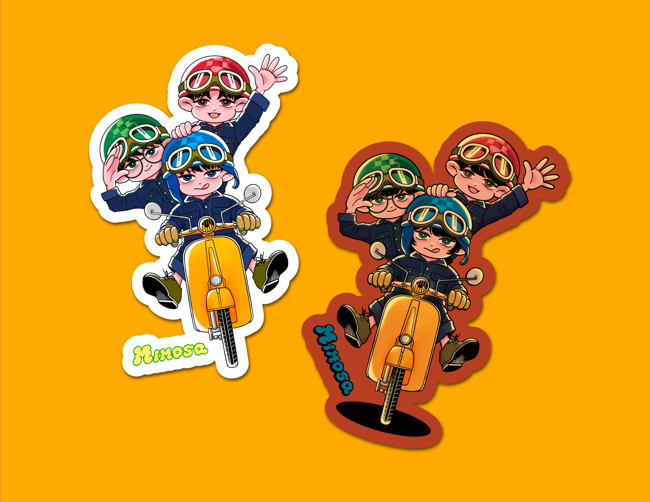 GoGo Mimosa Sticker-1