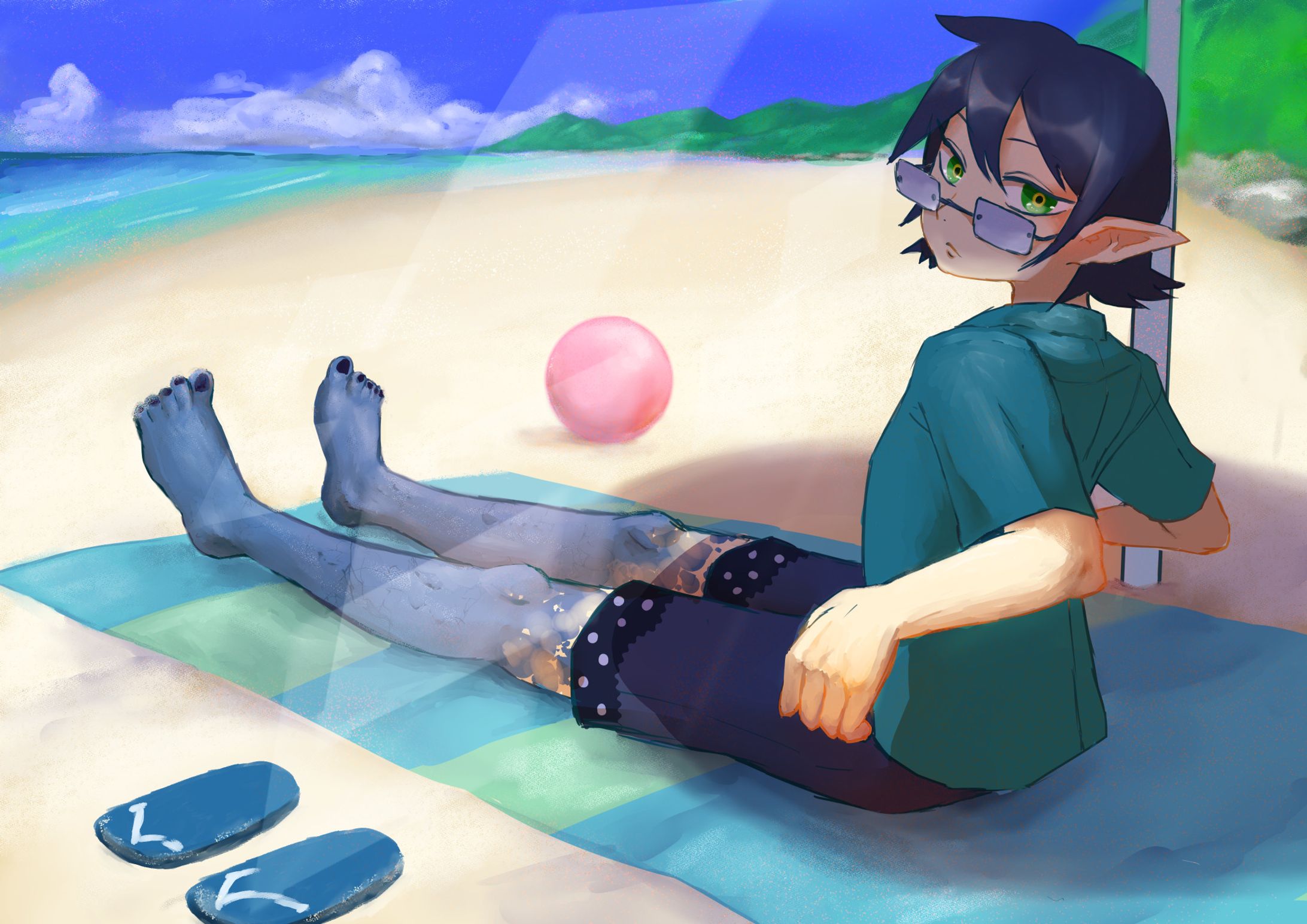 夏　キャラクターイラスト-1