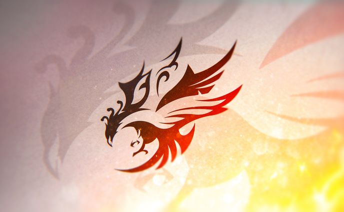 Mascot logo -Phoenix-