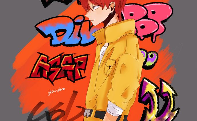 【Original】路地裏の落書き