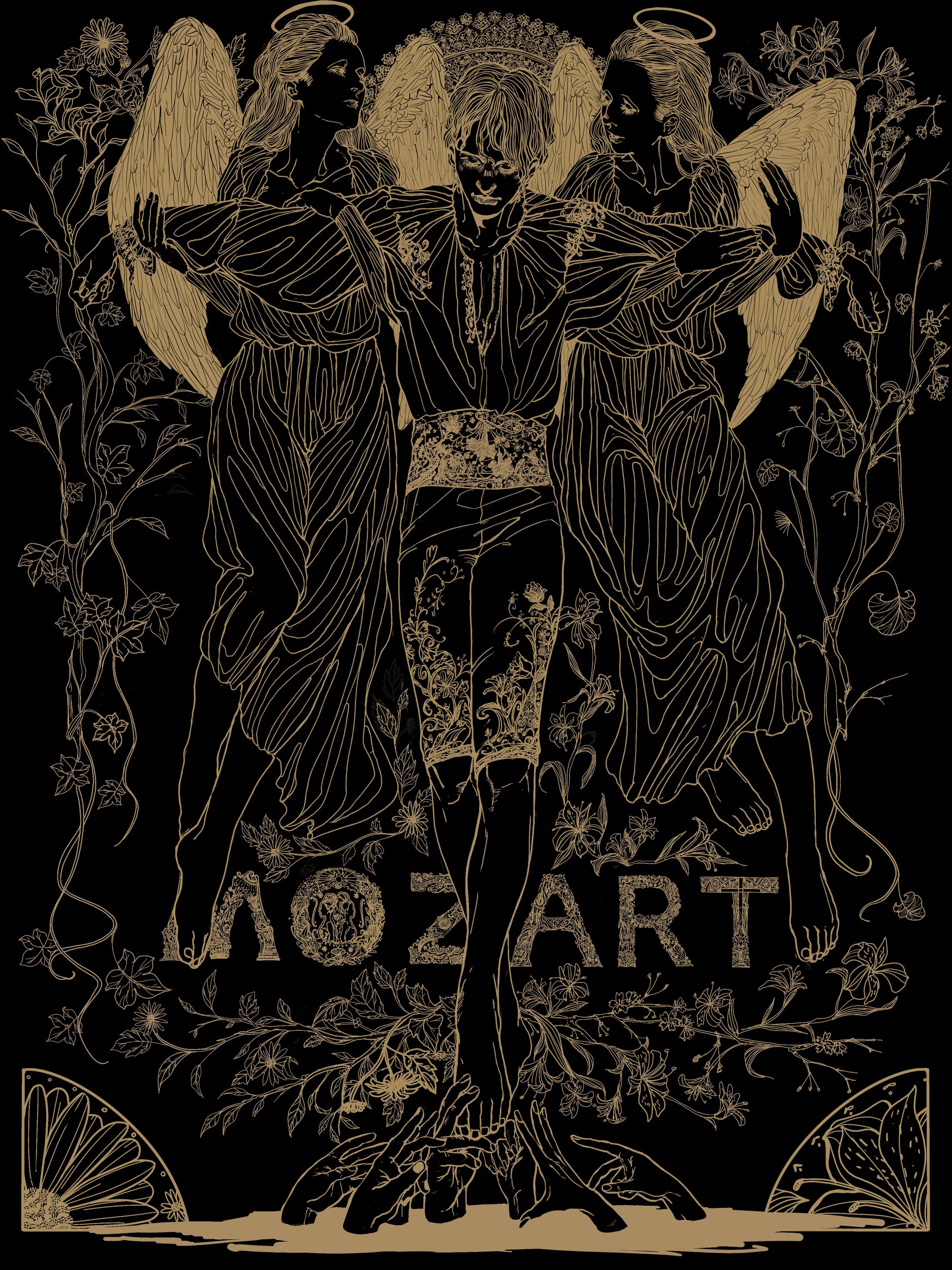 Mozart musical fanart-1