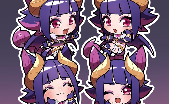 【デフォルメ】Skeb依頼絵まとめ②