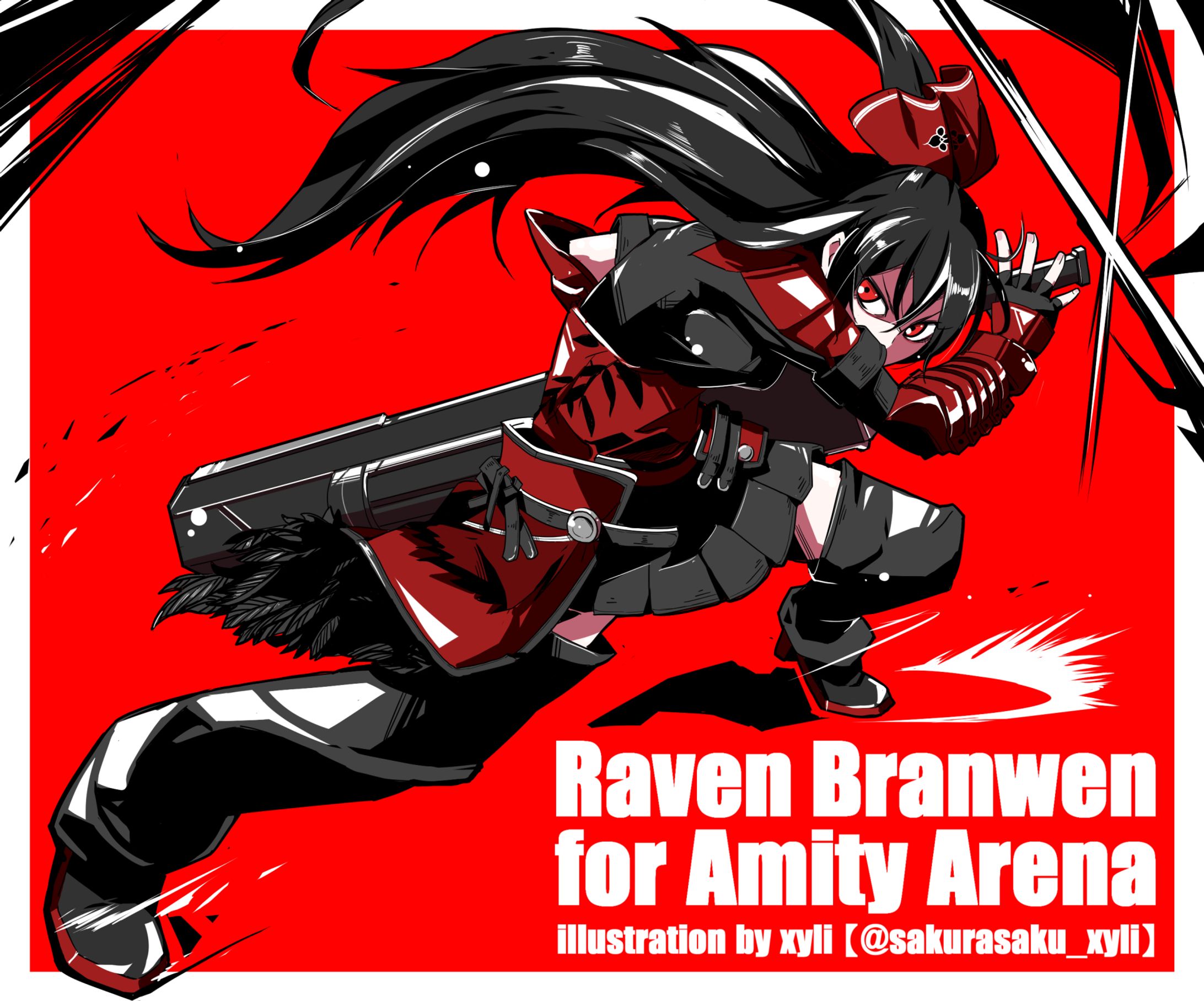 RWBY Amity Arena ツイッター宣伝用イラスト-1